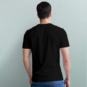 Black Half Sleeve Men's Tshirt