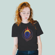Flaming Eye Women's Tshirt