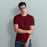 Men's Half Sleeve Tshirt - Pack of 3 (Royal Blue-Maroon-Olive Green)