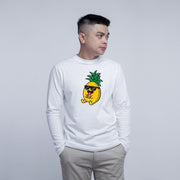 Pineapple Pizza Men's Full Sleeves Tshirt
