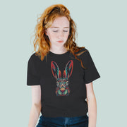 Bunny Tribal Art Women's Tshirt