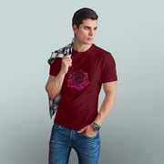 Rose Mandala Art Men's Tshirt