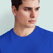 Men's Half Sleeve Tshirt - Pack of 3 (Black,Olive Green,Royal Blue)
