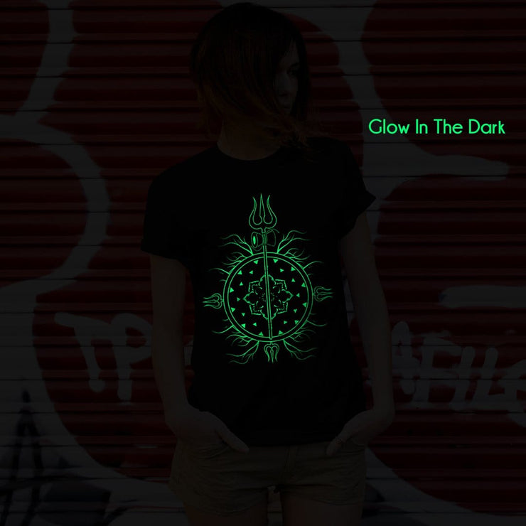Bholenath Trishulla UV + Glow in the Dark Tshirt