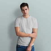 Men's Half Sleeve Tshirt - Pack of 3 (Black-Olive Green-White Heather)