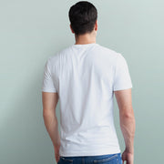 Men's Half Sleeve Tshirt - Pack of 3 (Black-White-White Heather)