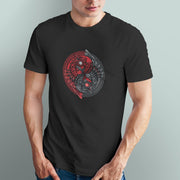 The Yin & Yang Owl Men's Tshirt