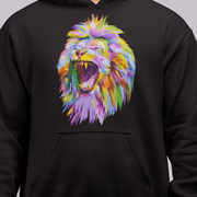 Lion's Roar Men’s Black Hoodie