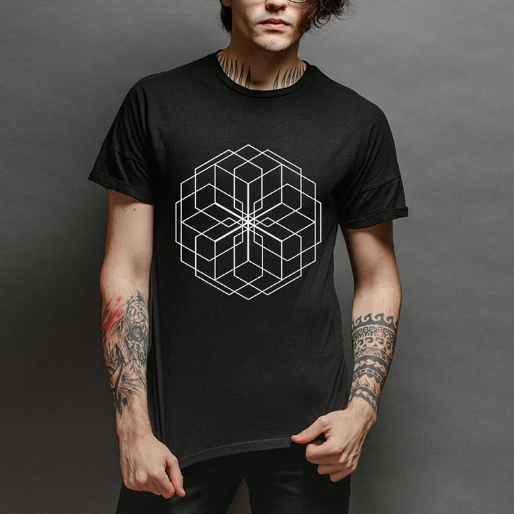 Hexagon Mandala Tshirt